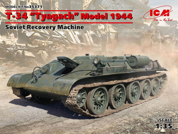ICM - 1/35 T-34 "Tyagach" Model 1944 Soviet Recovery Machine