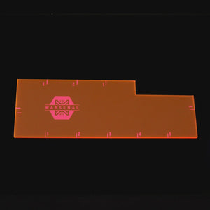 Warsenal - Infinity 6x4x2 Measurement Tool - Fluorescent Red