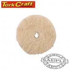 Tork Craft - Mini Felt Polishing Point Wheel 12.7mm Dia x 6mm Shank