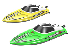 EXHOBBY - R/C Vector XS Brushed Boat W/Bat & Charger