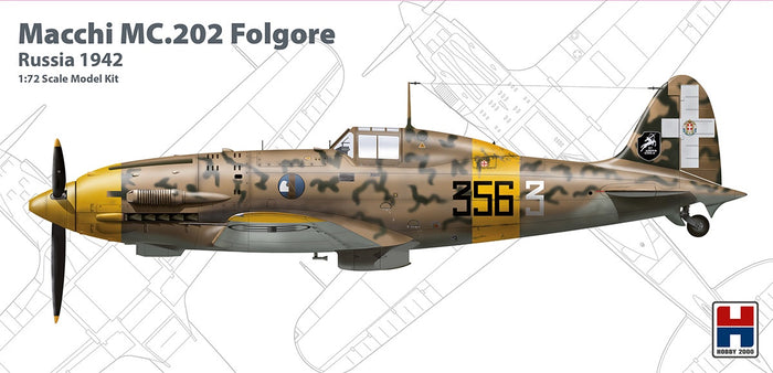 Hobby 2000 - 1/72 Macchi MC.202 Russia 1942