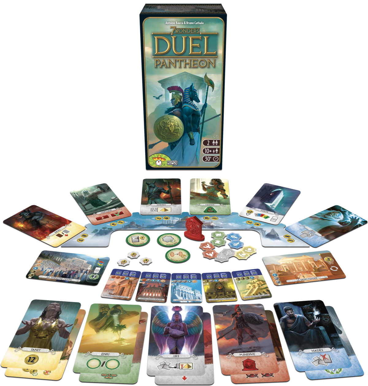 7 Wonders: Duel Card Sleeve Kit
