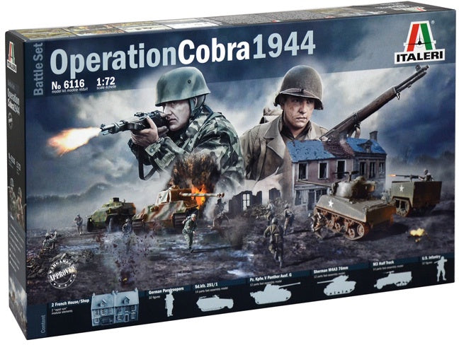 Italeri - 1/72 Operation Cobra 1944 - Battle Set