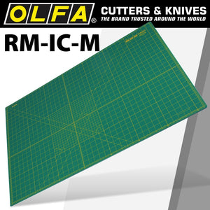 Olfa - Cutting Mat for Rotary Cutter 940 x 630mm (Double Sided)