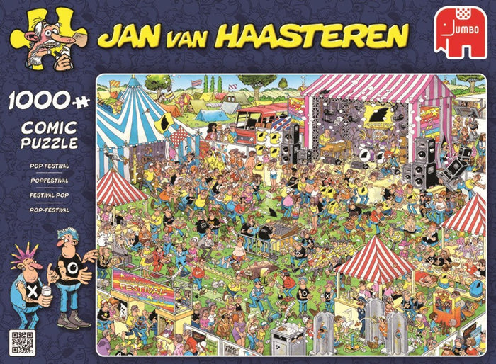 Jumbo - Jan van Haasteren - Pop Vestival (1000pcs)