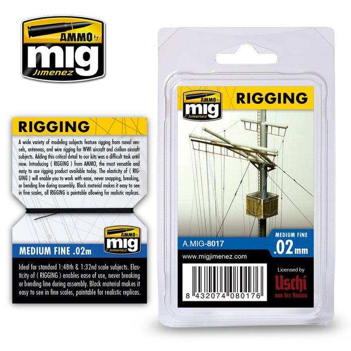 AMMO - Rigging - Medium Fine 0.02mm