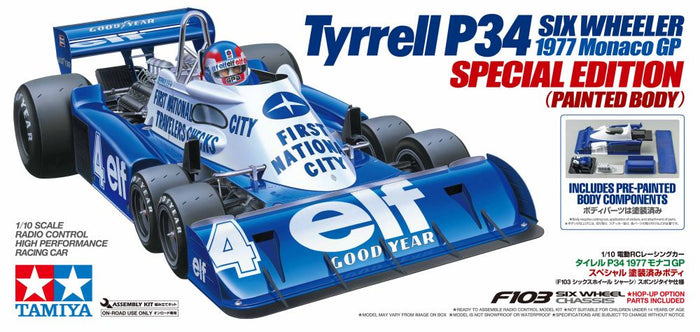 Tamiya - R/C Tyrrell P34 Six Wheeler '77 Monaco GP