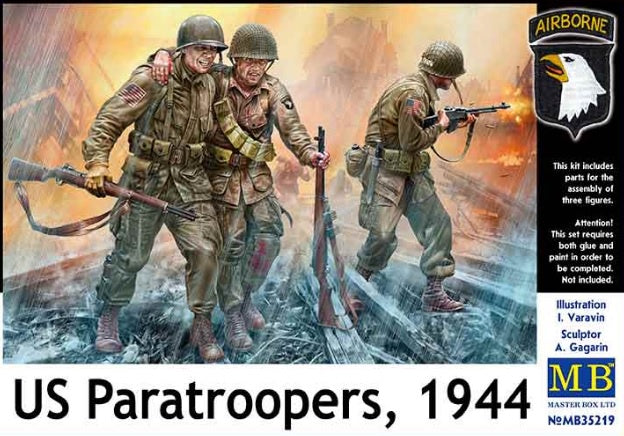 Master Box - 1/35 US Paratroopers1944