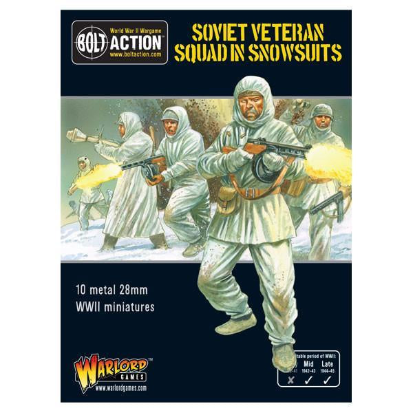 Warlord - Bolt Action  Soviet Veteran Squad in Snowsuits