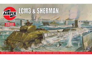 Airfix - 1/76 LCM III Landing & Sherman