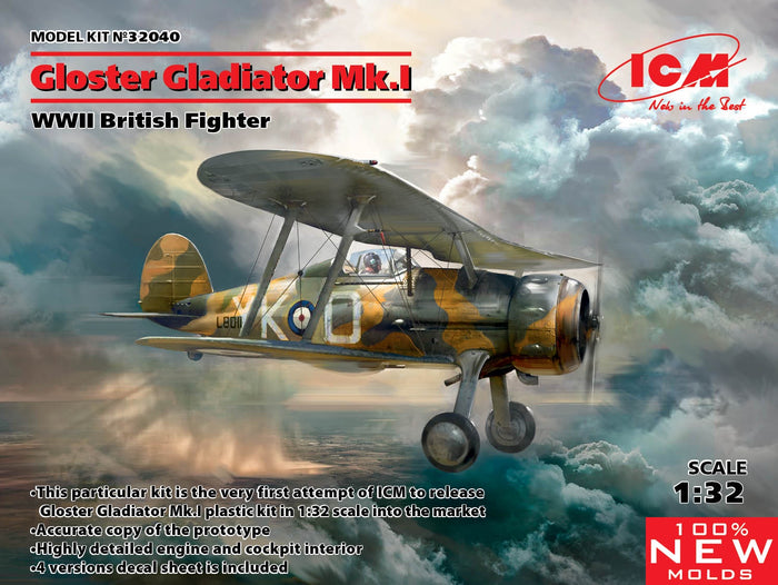 ICM - 1/32 Gloster Gladiator Mk.I