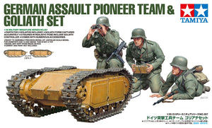 Tamiya - 1/35 German Assault Pioneer Team & Goliath