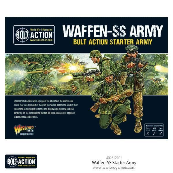 Warlord - Bolt Action  Waffen SS Starter Army