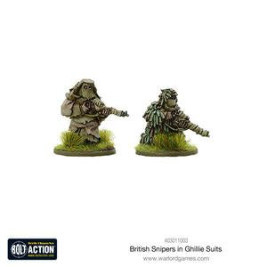 Warlord - Bolt Action  British Snipers in Ghillie suits