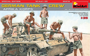 Miniart - 1/35 German Tank Crew Africa Korps (Special Edition)