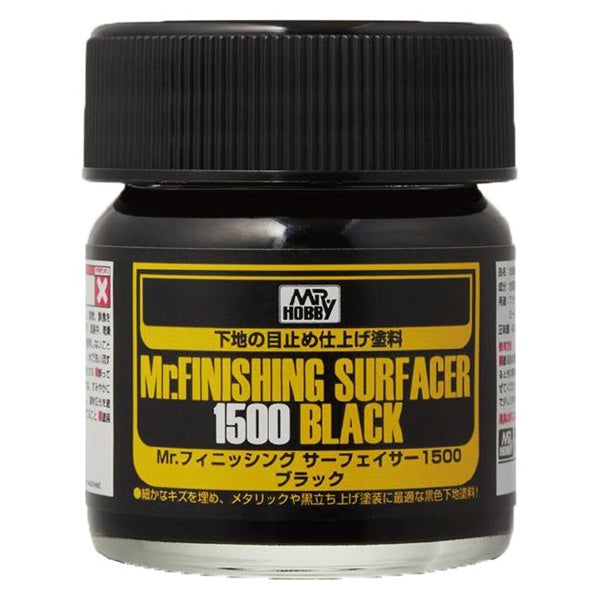 Mr.Hobby - Mr.Finishing Surfacer 1500 (Black)