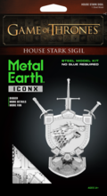Metal Earth - Game of Thrones - House Stark Sigil (ICONX)