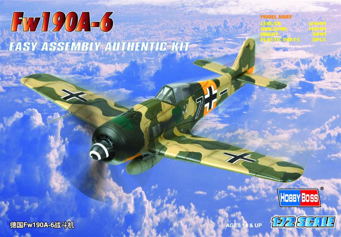 Hobby Boss - 1/72 Fw 190A-6 (80245)