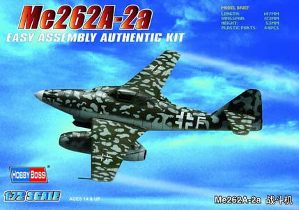 Hobby Boss - 1/72 Me262 A-2a Bomber (80248)