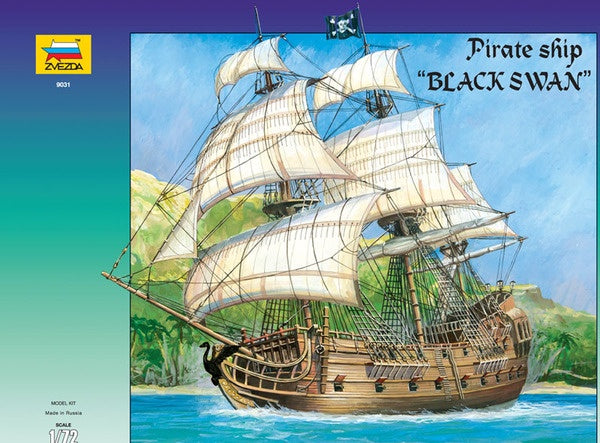 Zvezda - 1/72 Pirate Ship "Black Swan"