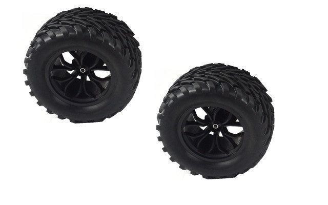 River Hobby - RH10589 Tyre & Wheel for Mega Truck (2)
