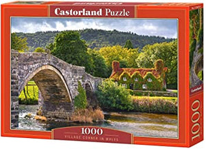 Castorland - Village Corner in Wales (1000pcs)