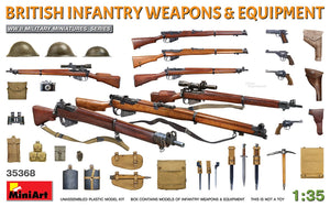 Miniart - 1/35 British Infantry Weapons & Equipment