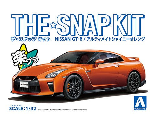 Aoshima - 1/32 Nissan GT-R Ultimate Shiny Orange (The Snap Kit)