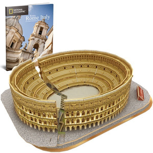 Cubic Fun - National Geographic - The Colosseum (131pcs) (3D)