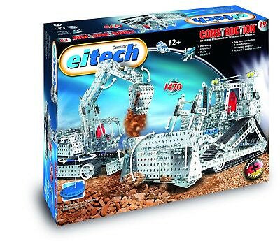 Eitech - 19 Bulldozer / Digger Mega Set (Approx 1470 Parts)