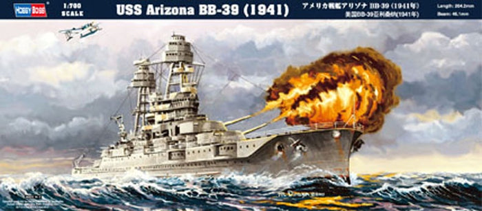 Hobby Boss - 1/700 USS Arizona BB-39 (1941) 83401