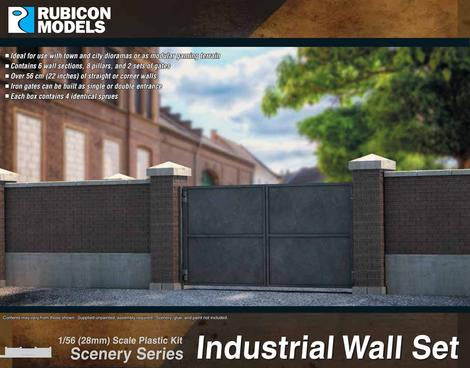 Rubicon Models - 1/56 Industrial Wall Set