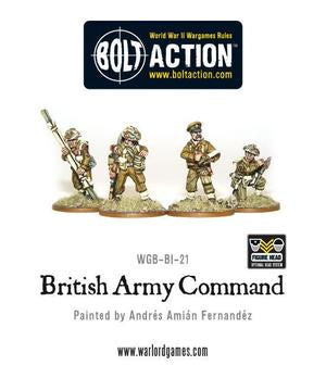 Warlord - Bolt Action  British Army Command