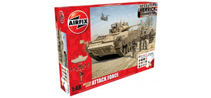 Airfix - 1/48 British Forces Attack Force (Gift Set Incl.Paint)