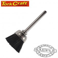 Tork Craft - Mini Nylon Bristle Brush Cup 12.7mm Dia x 3.2mm Shank