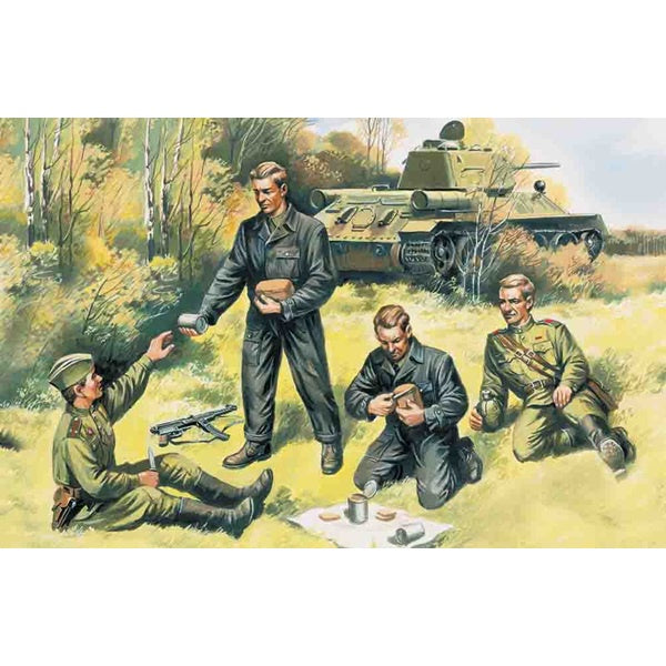 ICM - 1/35 Soviet Tank Crew 1943-45
