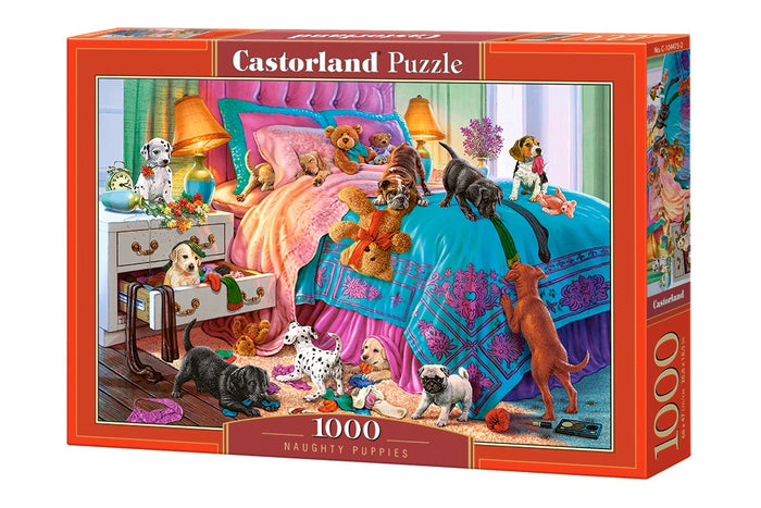 Castorland - Naughty Puppies (1000pcs)