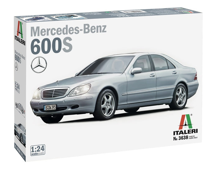 Italeri - 1/24 Mercedes-Benz 600S