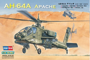 Hobby Boss - 1/72 AH-64A Apache Attack Helicopter (87218)