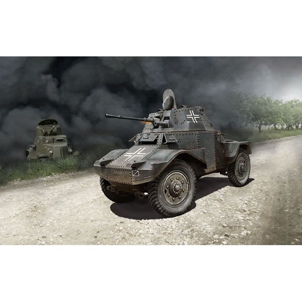 ICM - 1/35 Panzerspahwagen P 204 (F) WWII German Armoured Vechicle