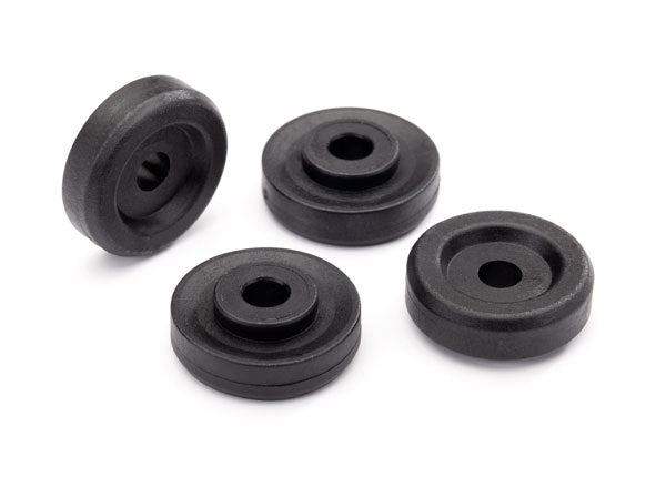 Traxxas - 8957 - Wheel Washers (Black) (4 pcs) (MX)