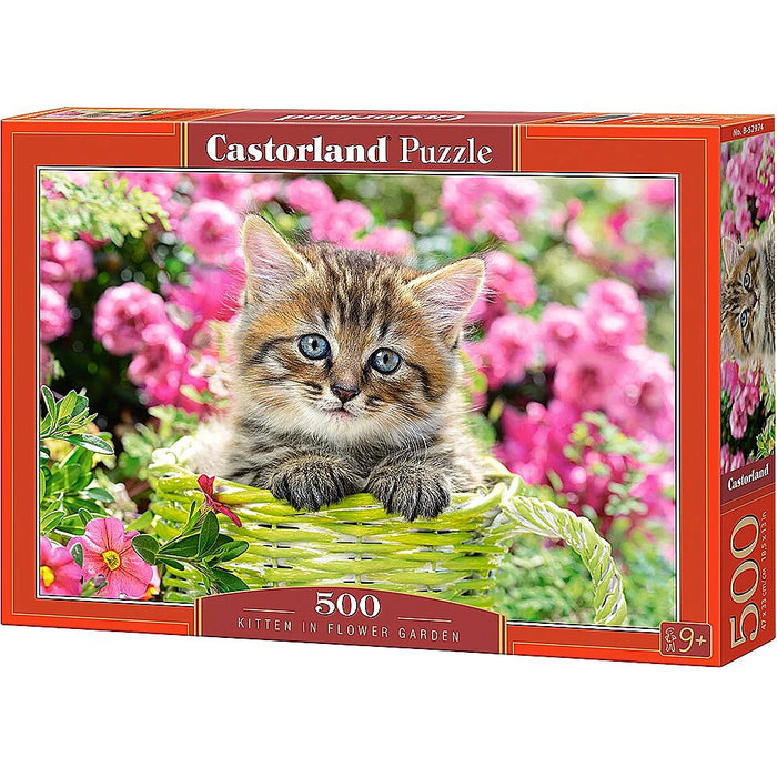 Castorland - Kitten in Flower Garden (500pcs)