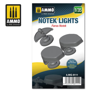 AMMO 8111 - 1/35 Notek Lights (Resin)