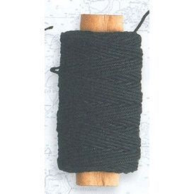 Artesania - Cotton Thread Black .75mm (20m)