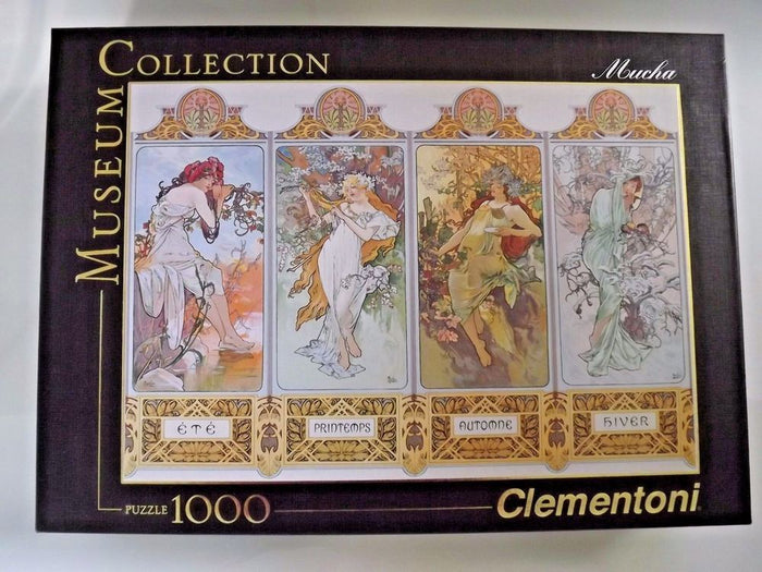 Clementoni - Mucha - The 4 Seasons (1000pcs)