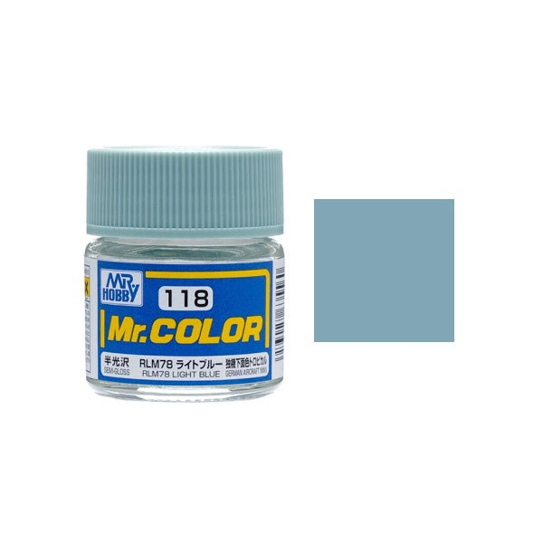 Mr.Color - C118 RLM78 Light Blue (Semi-Gloss)