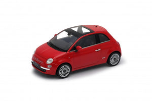 Welly - 1/24 Fiat 500 2007 (Red)
