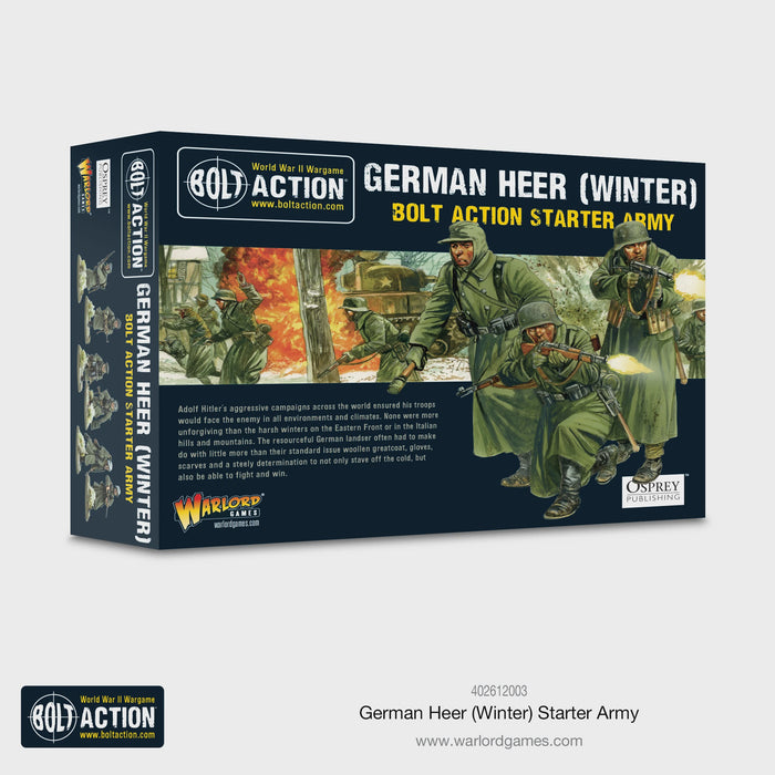 Warlord - Bolt Action  German Heer Winter Starter Army