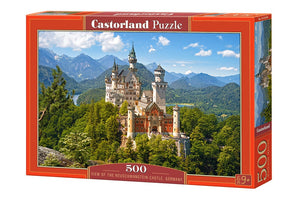Castorland - View of Neuschwanstein Castle (500pcs)