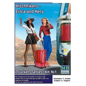 Master Box - 1/24 Hitchhikers (Erica & Kery) Trucker Series